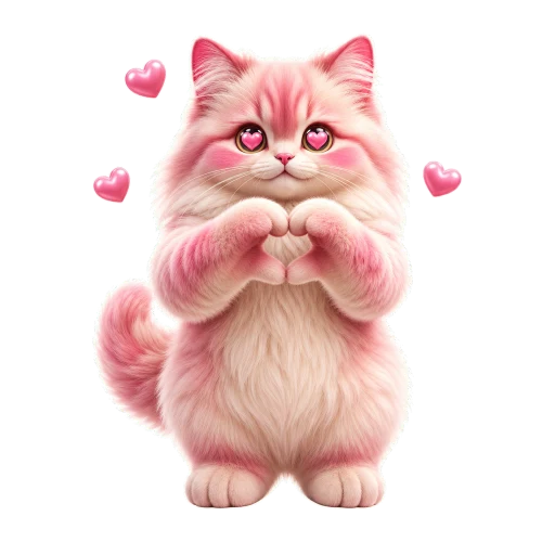 Heart Cat